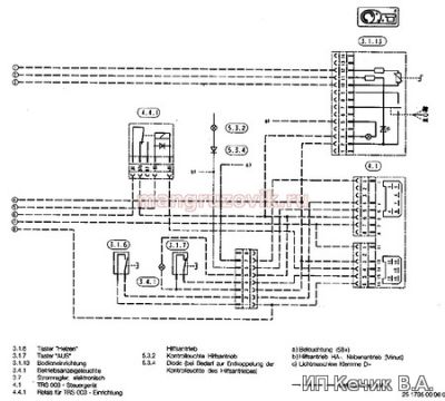 MAN F90 и F2000 электрическая схема D1LC\D3LC MAN F90 и F2000 электрическая схема D1LC\D3LC