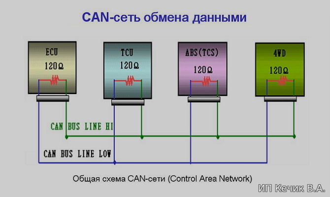 Как определить CAN - шину в автомобиле самостоятельно.