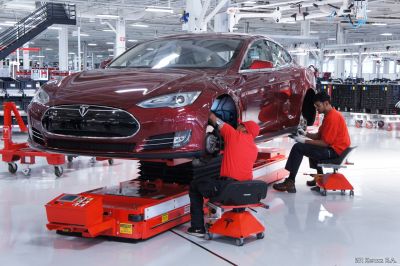 Tesla и электромобили в обслуживании в автосервисе
