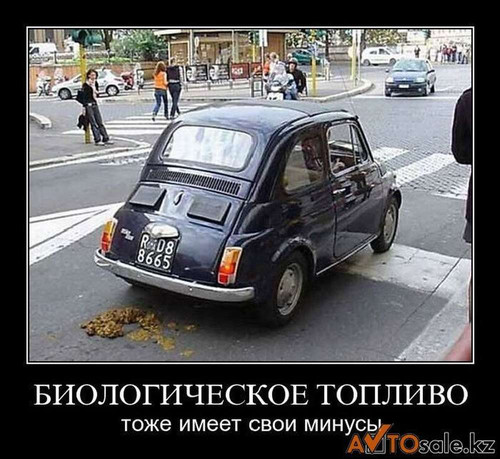 Био топливо, юмор